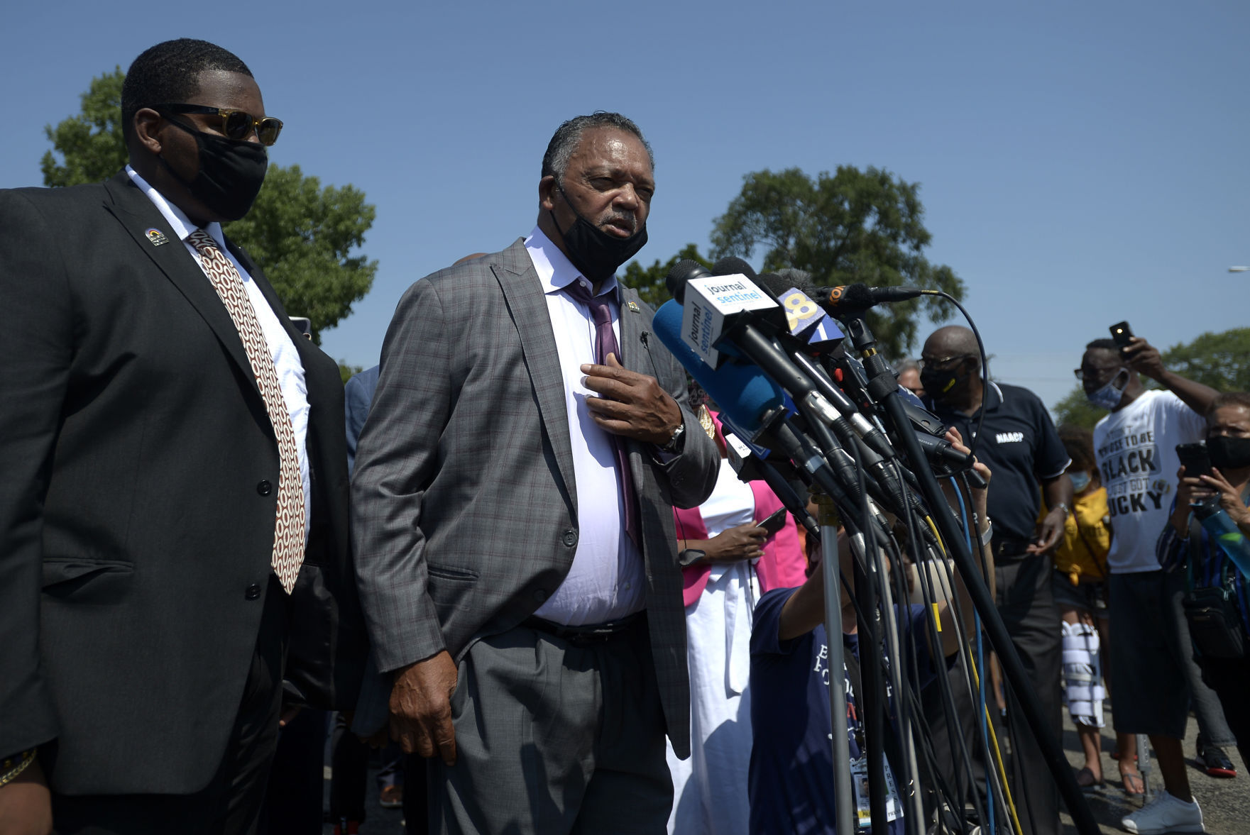 JESSE JACKSON SPEAKS IN KENOSHA